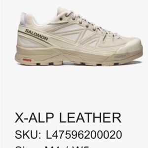 X - ALP Leather Beige
